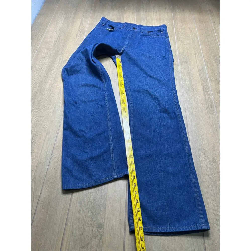 Vintage Levi's‎ Orange Tab Bootcut Jeans USA 1970s 1980s Denim 33x32